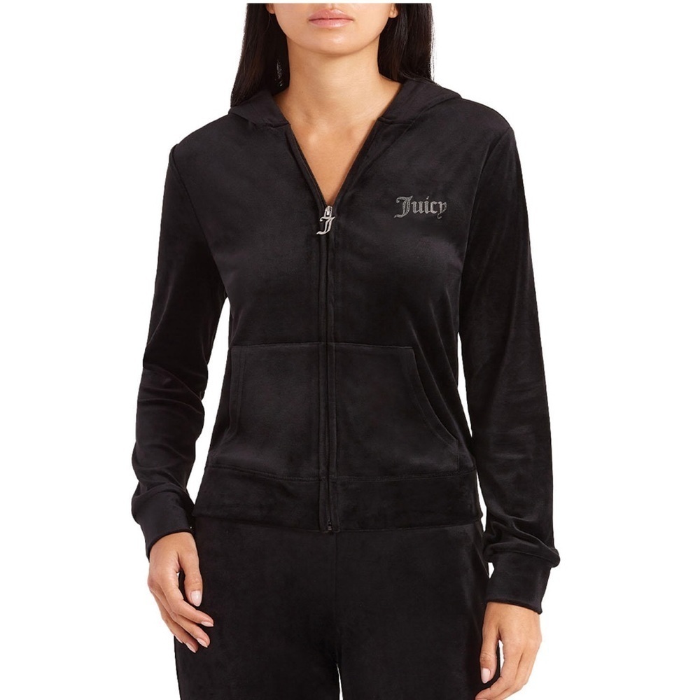 EUC Juicy Couture Velour Hoodie